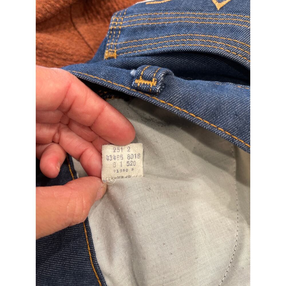 Vintage orange label Levi’s Chreist denim pants men’s size 34 - Picture 6 of 6